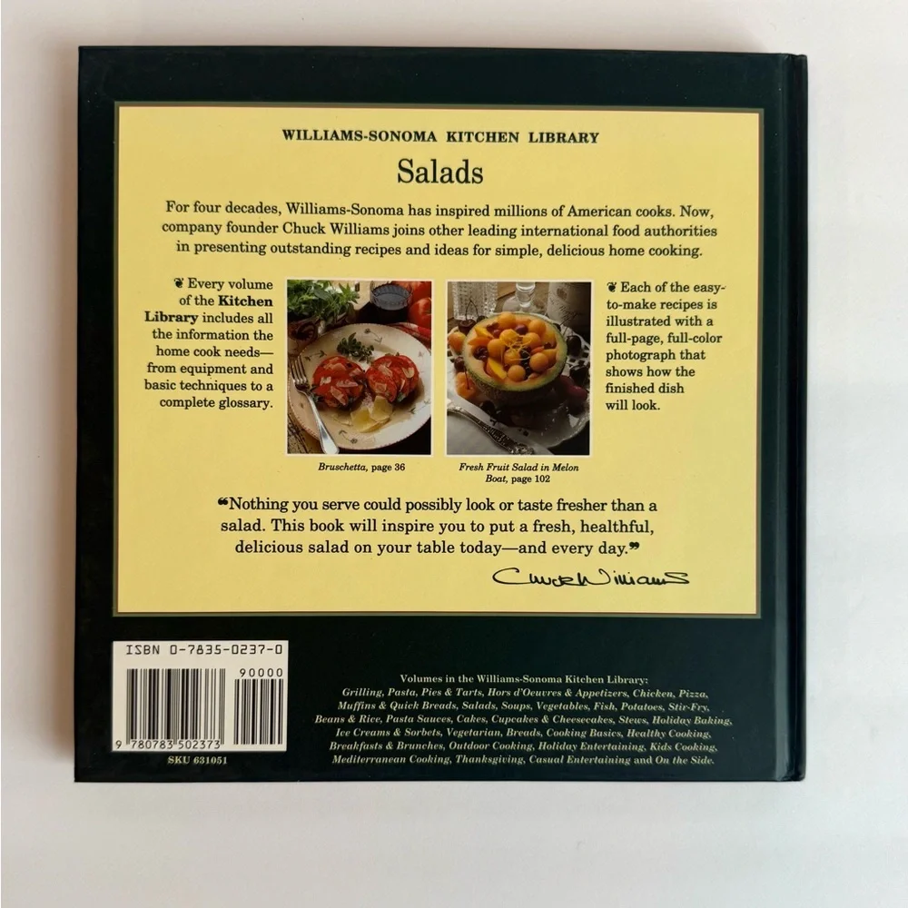 Williams-Sonoma Kitchen Library Cookbook Collection Set of 5 Like New